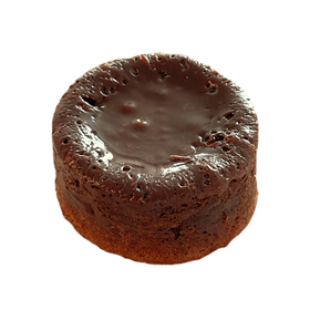 Fondant chocolat from another angle